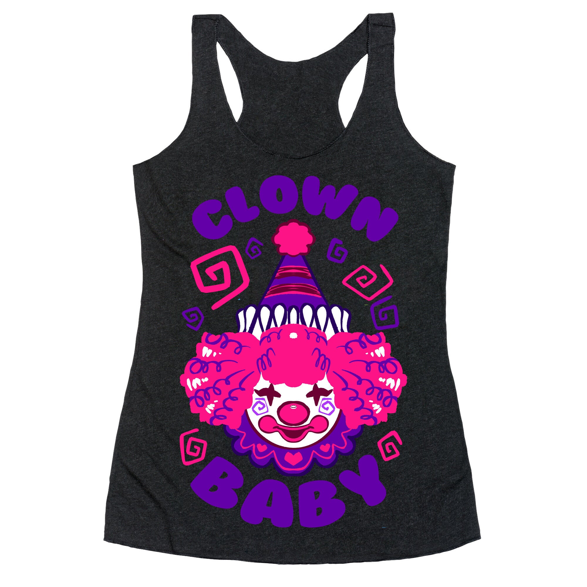 Clown Baby Racerback Tank